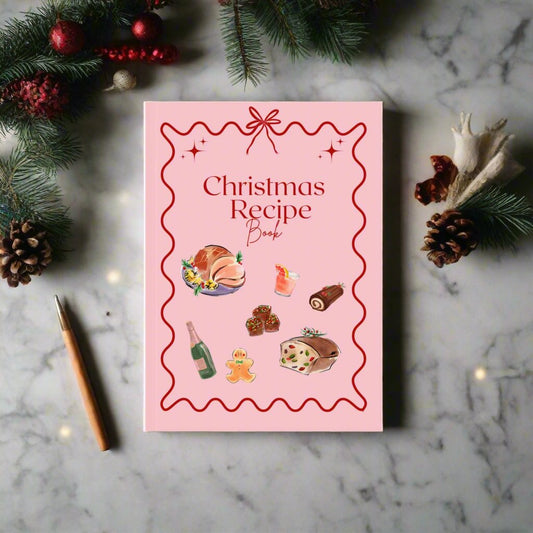 Hardback Christmas Recipe Book