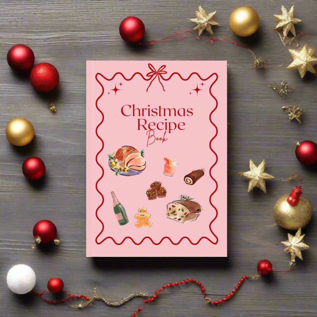 Hardback Christmas Recipe Book