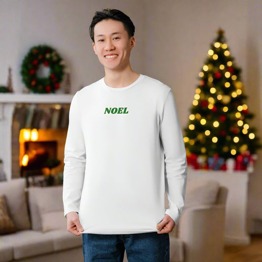 Mens Christmas 'Noel' Long Sleeve Tee